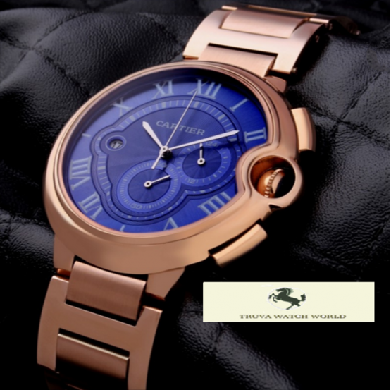 HK1215 CARTİER BALLON BLUE ERKEK SAATİ
